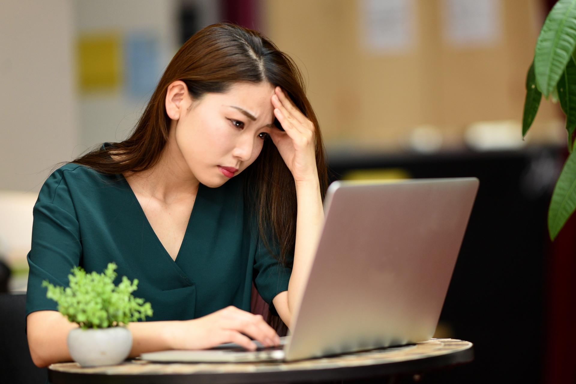 高い負荷で動作が安定しない