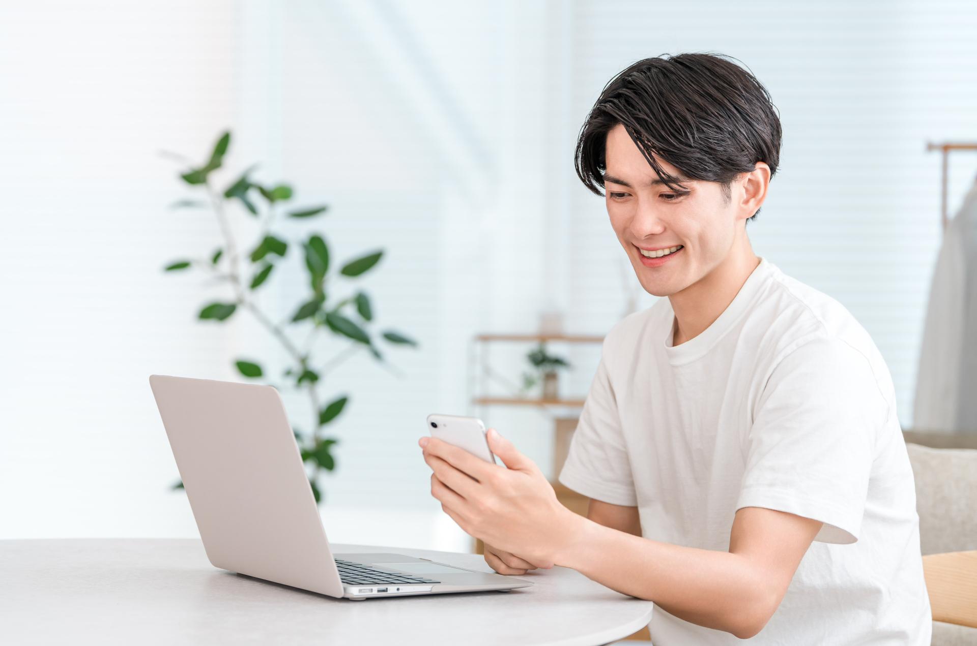 白色申告とパソコン