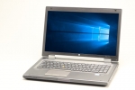 【即納パソコン】EliteBook 8770w(SSD新品＋HDD)　(SSD新品)　※テンキー付(37263)　中古ノートパソコン、8GB以上、HP