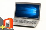 Endeavor NJ3700(Microsoft Office Home and Business 2019付属)　※テンキー付(39086_m19hb)　中古ノートパソコン、win10 office