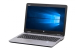 【即納パソコン】ProBook 650 G3(SSD新品)　※テンキー付(39419)　中古ノートパソコン、HP（ヒューレットパッカード）、64