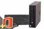 ProDesk 600 G2 SFF(Microsoft Office Home and Business 2021付属)(SSD新品)(39312_m21hb)　中古デスクトップパソコン、CD作成・書込