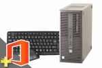 EliteDesk 800 G2 TWR(Microsoft Office Personal 2021付属)(SSD新品)(39647_m21ps)　中古デスクトップパソコン、2GB～