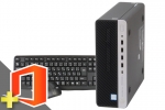 ProDesk 600 G4 SFF(Microsoft Office Home and Business 2021付属)(SSD新品)(39331_m21hb)　中古デスクトップパソコン、8500