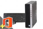 EliteDesk 800 G4 SFF (Win11pro64)(Microsoft Office Home and Business 2021付属)(SSD新品)(39959_m21hb)　中古デスクトップパソコン、w