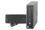 【即納パソコン】EliteDesk 800 G2 SFF(SSD新品)(HDD新品)(38991)　中古デスクトップパソコン、Windows10、CD/DVD作成・書込