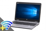 ProBook 650 G3(超小型無線LANアダプタ付属)(SSD新品)　※テンキー付(39419_lan11ac)　中古ノートパソコン、core i
