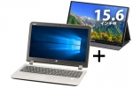 ProBook 450 G3（15.6型モバイルディスプレイセット）(SSD新品)　※テンキー付(39334_GHLCU)　中古ノートパソコン、Windows10、CD作成・書込
