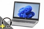 ProBook 650 G4 (Win11pro64)(SSD新品)　※テンキー付(マイク付きUSBヘッドセット付属)(40223_head)　中古ノートパソコン、HP（ヒューレットパッカード）、Windows11、無線LAN対応モデル